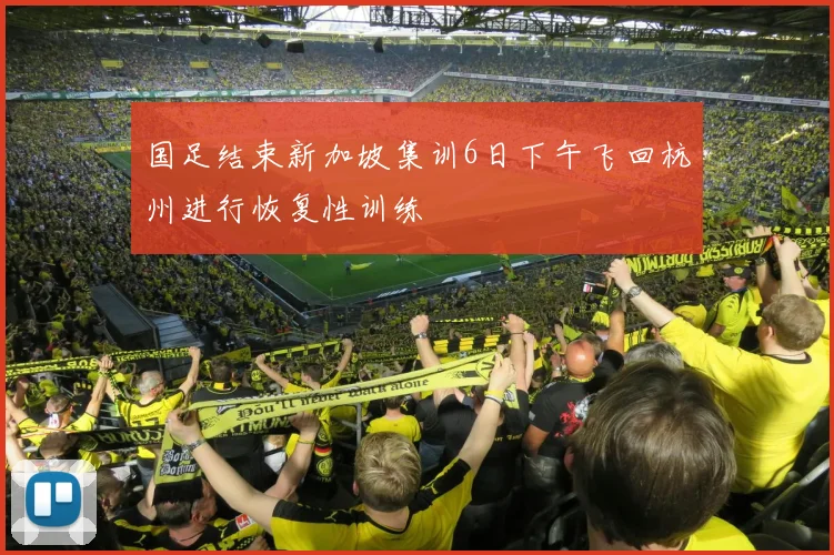 国足结束新加坡集训6日下午飞回杭州进行恢复性训练
